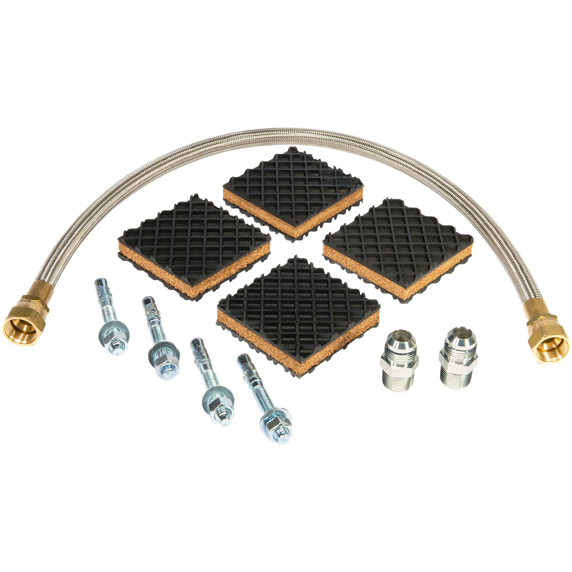 Ingersoll Rand OEM Standard Installation Kit for Reciprocating Air Compressor, Fits Model#s 2475, 2545, UP6R-7, UP6R-10, UP6R-15, and UP6-TAS